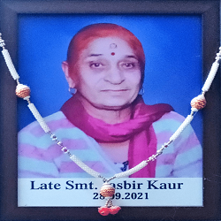 Late Smt. Jasbir Kaur